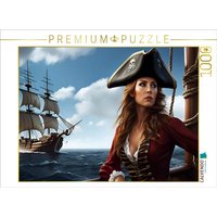 CALVENDO Puzzle Seeräuberin 1000 Teile Lege-Größe 64x48cm Foto-Puzzle für glückliche Stunden CALVENDO Puzzle Seeräuberin 1000 Teile Lege-Größe 64x48cm Foto-Puzzle für glückliche Stunden von Calvendo