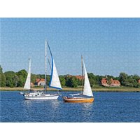 CALVENDO Puzzle Segelboote vor Gut Stubbe 1000 Teile Lege-Größe 640 x 480 cm Foto-Puzzle Bild von Siegfried Kuttig CALVENDO Puzzle Segelboote vor Gut Stubbe 1000 Teile Lege-Größe 640 x 480 cm Foto-Puzzle Bild von Siegfried Kuttig von Calvendo