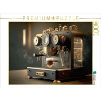 CALVENDO Puzzle Steam-Punk Kaffeemaschine 1000 Teile Lege-Größe 64x48cm Foto-Puzzle für glückliche Stunden von Calvendo