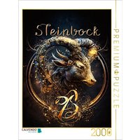 CALVENDO Puzzle Steinbock 22. Dezember - 20. Januar 2000 Teile Lege-Größe 90x67cm Foto-Puzzle für glückliche Stunden von Calvendo