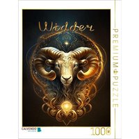 CALVENDO Puzzle Widder 21. März - 20. April 1000 Teile Lege-Größe 64x48cm Foto-Puzzle für glückliche Stunden von Calvendo