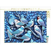 CALVENDO Puzzle Winterversammlung 2000 Teile Lege-Größe 90x67cm Foto-Puzzle für glückliche Stunden von Calvendo