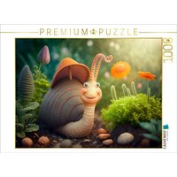 CALVENDO Puzzle Zauberwaldschnecke 1000 Teile Lege-Größe 64x48cm Foto-Puzzle für glückliche Stunden von Calvendo