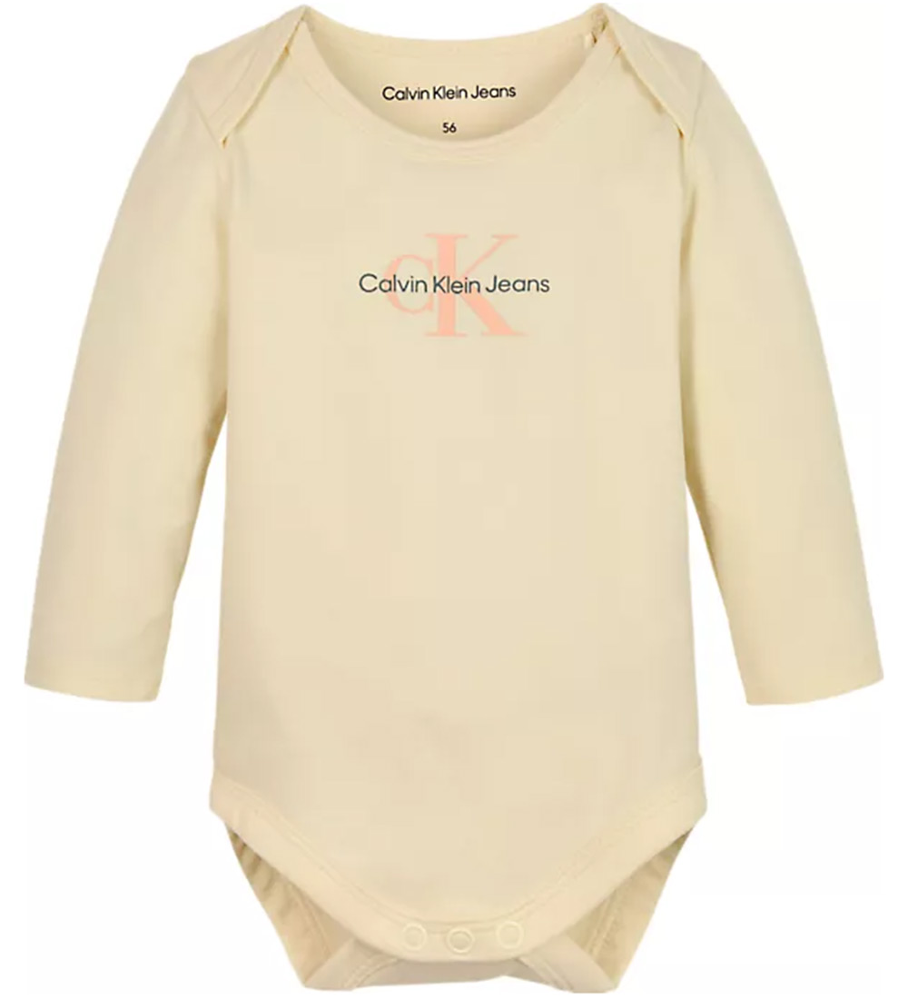 Calvin Klein Body l/ä - Monogram - Afterglow/Pink Sand - Calvin Klein - 62 - Body L/Ä Calvin Klein Body l/ä - Monogram - Afterglow/Pink Sand - Calvin Klein - 62 - Body L/Ä von Calvin Klein