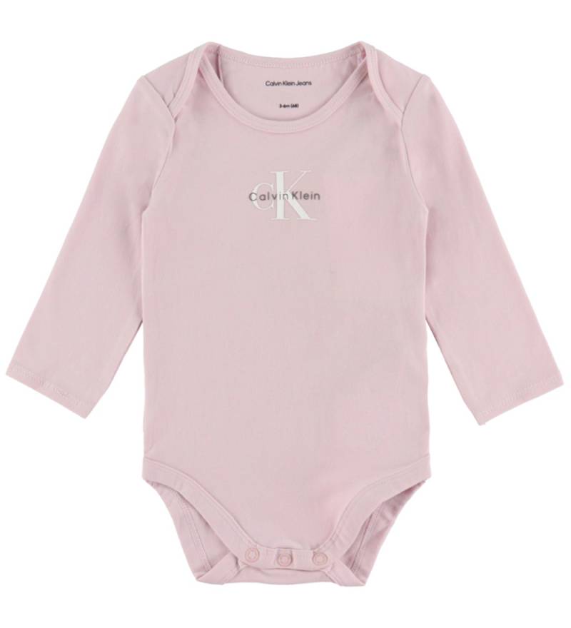 Calvin Klein Body l/ä - Monogramm - Pink Ice - Calvin Klein - 2 Jahre (92) - Body L/Ä von Calvin Klein