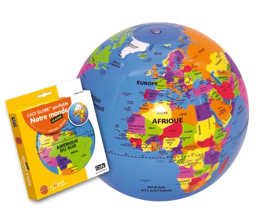 Caly 010F Classic Aufblasbarer Globus Unsere Welt, Nein, 30 cm Caly 010F Classic Aufblasbarer Globus Unsere Welt, Nein, 30 cm von Caly