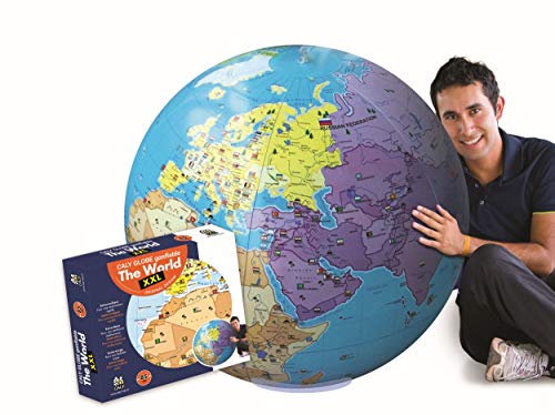 Caly 76116 Globe Aufblasbarer Globus XXL-Badespielzeug, 85 cm Caly 76116 Globe Aufblasbarer Globus XXL-Badespielzeug, 85 cm von Caly