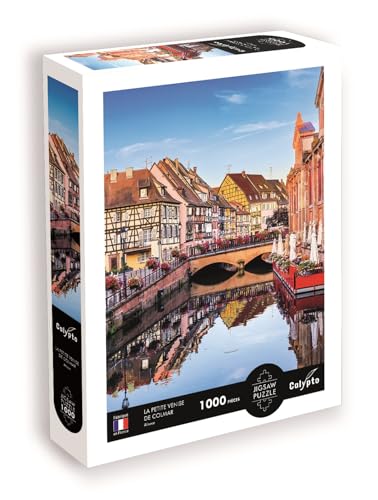Calypto 3907111 Colmar, 1000 Teile Puzzle mit Soft-Touch, Städtepuzzle mit samtiger Oberfläche, für Erwachsene und Kinder ab 9 Jahren, Frankreich, Nachauflage Calypto 3907111 Colmar, 1000 Teile Puzzle mit Soft-Touch, Städtepuzzle mit samtiger Oberfläche, für Erwachsene und Kinder ab 9 Jahren, Frankreich, Nachauflage von Calypto