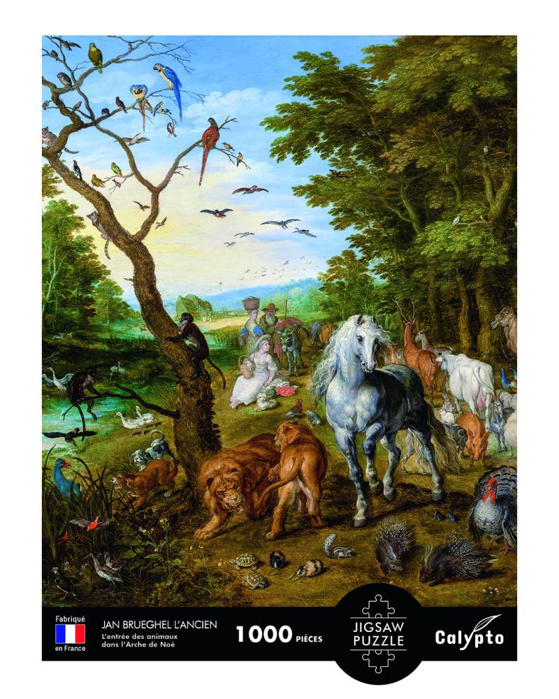 Calypto Der Einzug Der Tiere In Die Arche Noahs – Jan Brueghel Der Ältere 1000 Teile Puzzle Calypto-7001 von Calypto