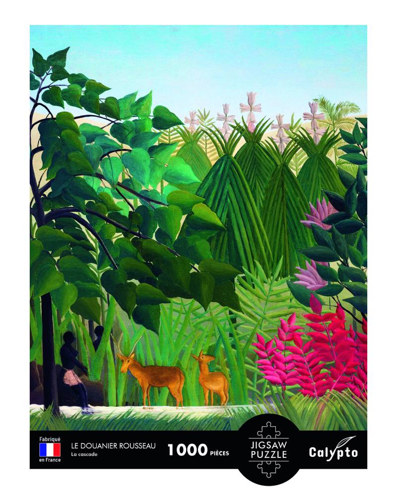 Calypto Der Wasserfall – Der Zollbeamte Rousseau 1000 Teile Puzzle Calypto-7006 von Calypto