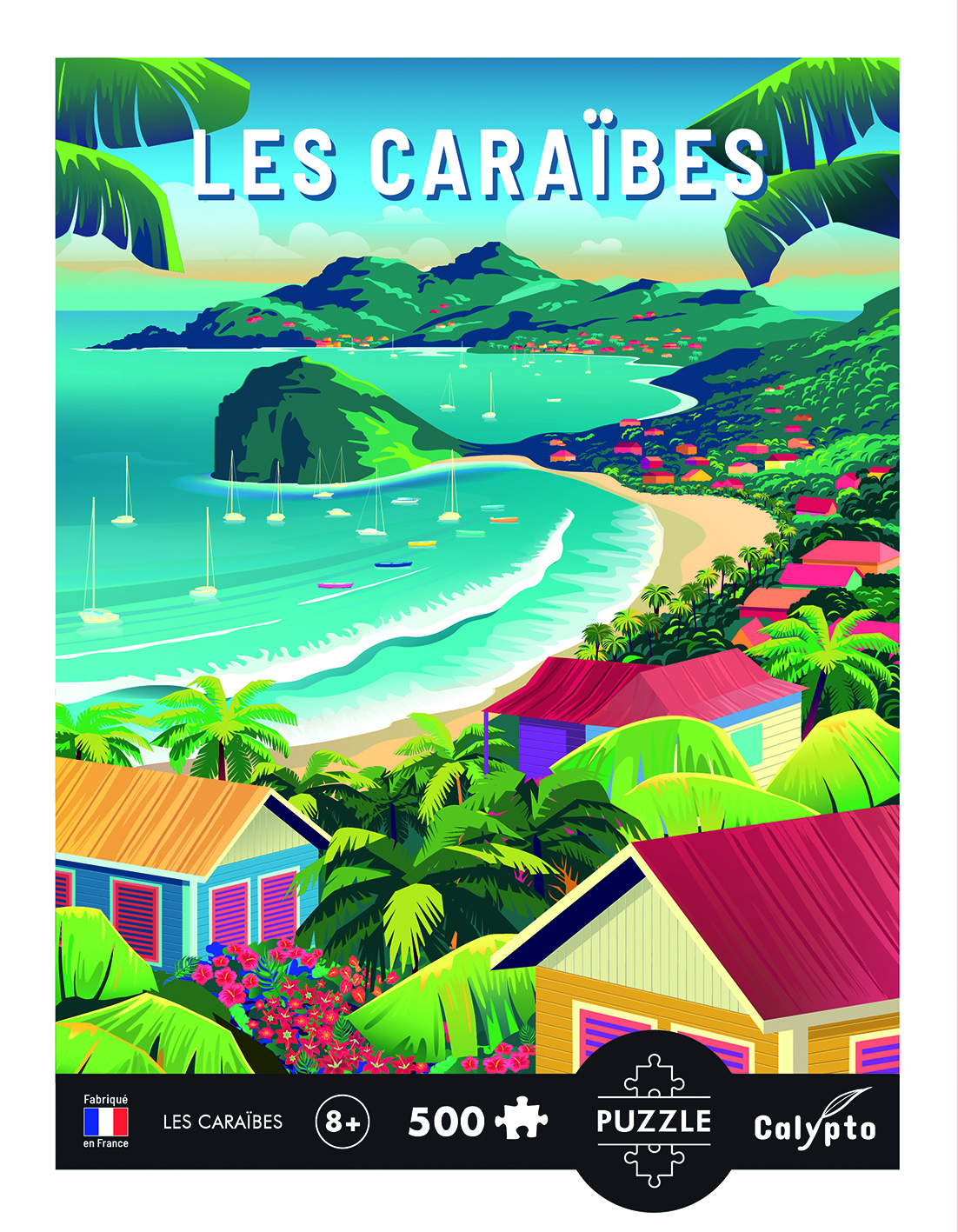 Calypto Die Karibik 500 Teile Puzzle Calypto-7309 von Calypto