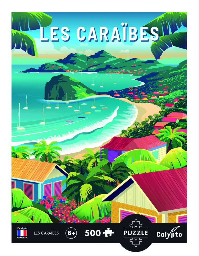 Calypto Die Karibik 500 Teile Puzzle Calypto-7309 von Calypto