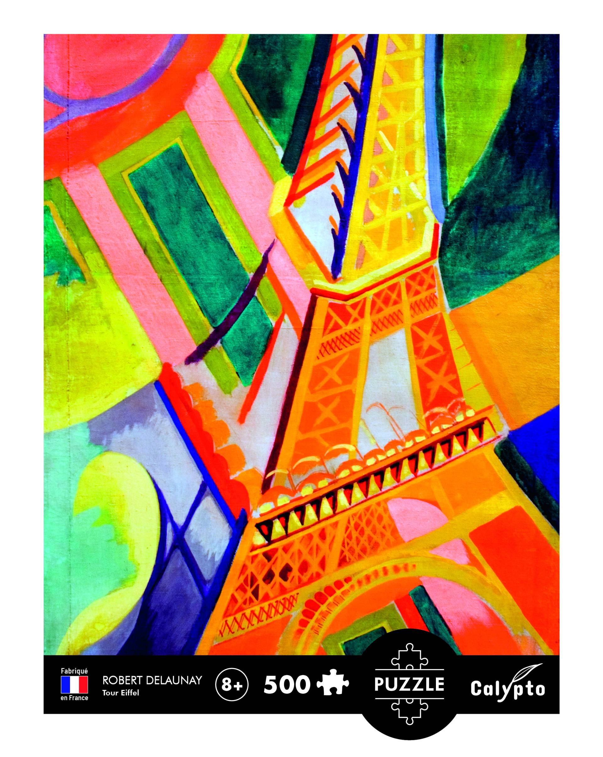 Calypto Eiffelturm – Robert Delaunay 500 Teile Puzzle Calypto-7312 von Calypto