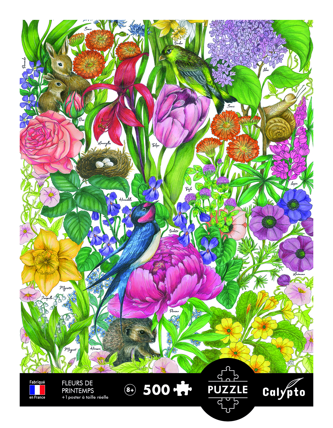 Calypto Frühlingsblumen 500 Teile Puzzle Calypto-7315 Calypto Frühlingsblumen 500 Teile Puzzle Calypto-7315 von Calypto