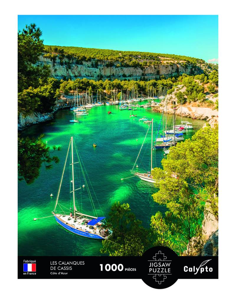 Calypto Landschaft – Die Calanques Von Cassis – Französische Riviera 1000 Teile Puzzle Calypto-7112 von Calypto