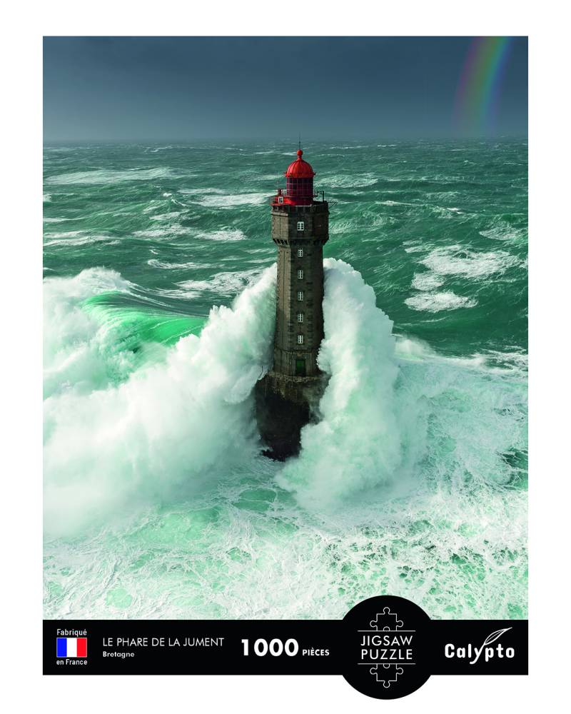 Calypto Landschaft - Leuchtturm Jument - Bretagne 1000 Teile Puzzle Calypto-7110 von Calypto