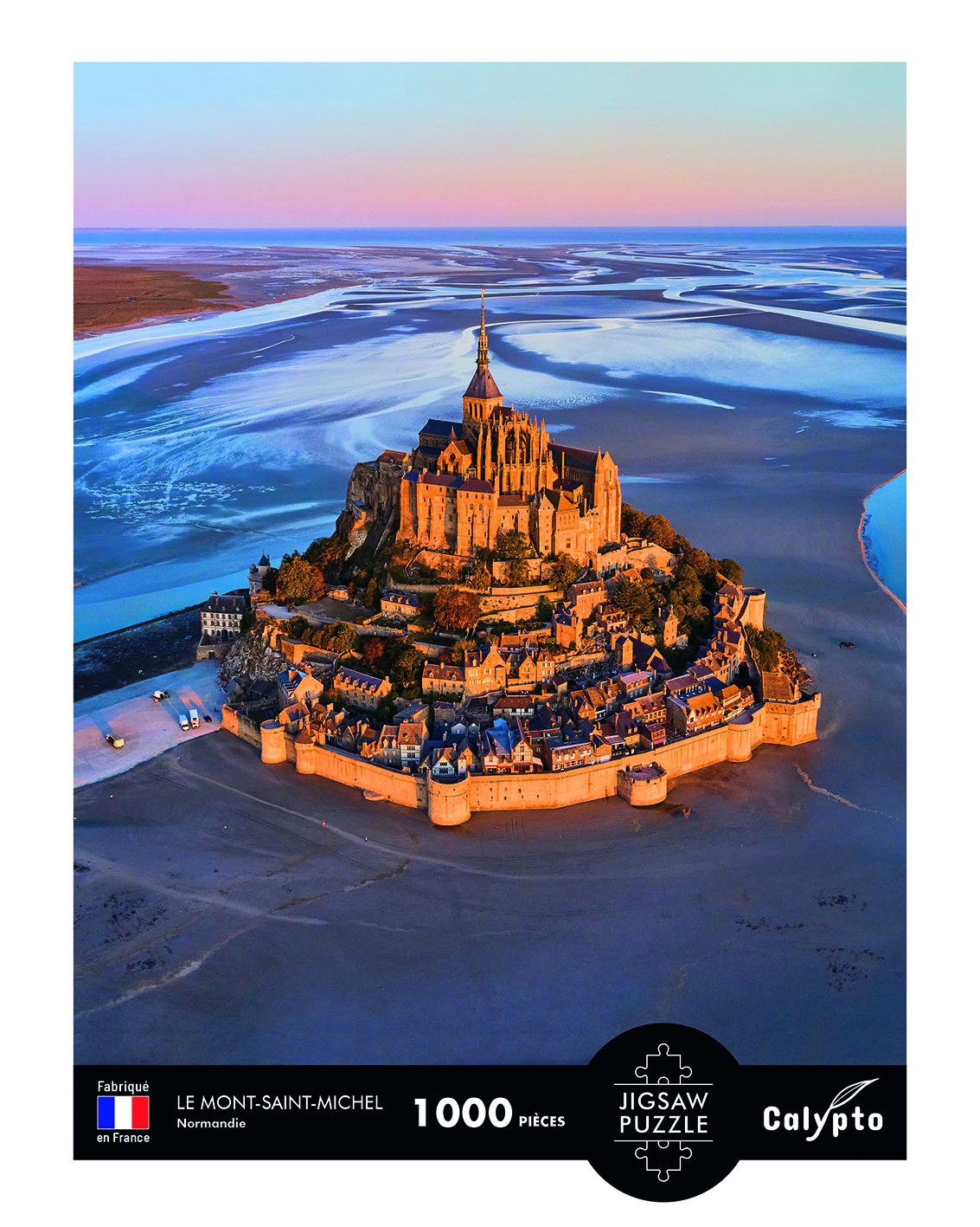 Calypto Landschaft - Mont-Saint-Michel - Normandie 1000 Teile Puzzle Calypto-7108 von Calypto