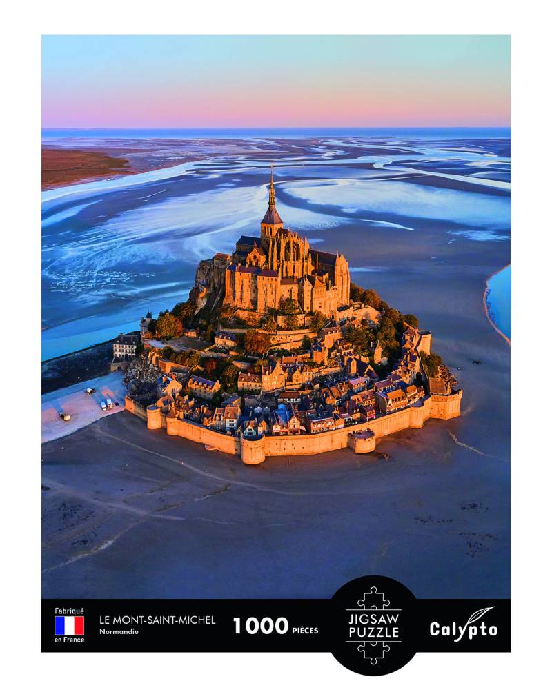 Calypto Landschaft - Mont-Saint-Michel - Normandie 1000 Teile Puzzle Calypto-7108 von Calypto