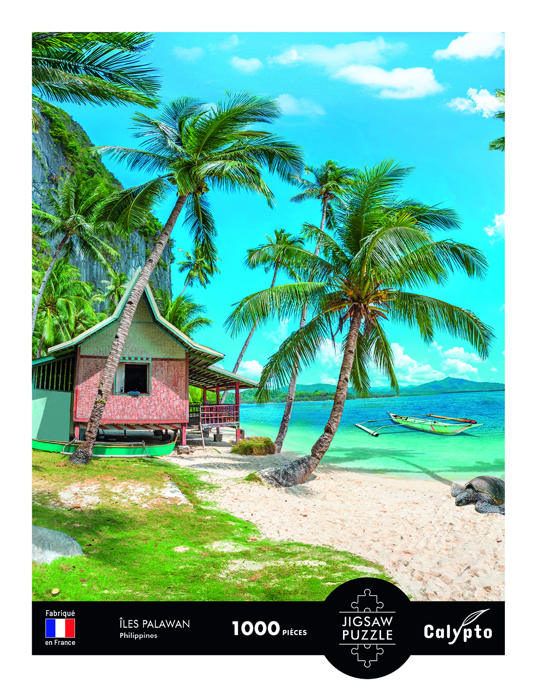 Calypto Landschaft – Tropischer Strand Palawan – Philippinen 1000 Teile Puzzle Calypto-7057 von Calypto