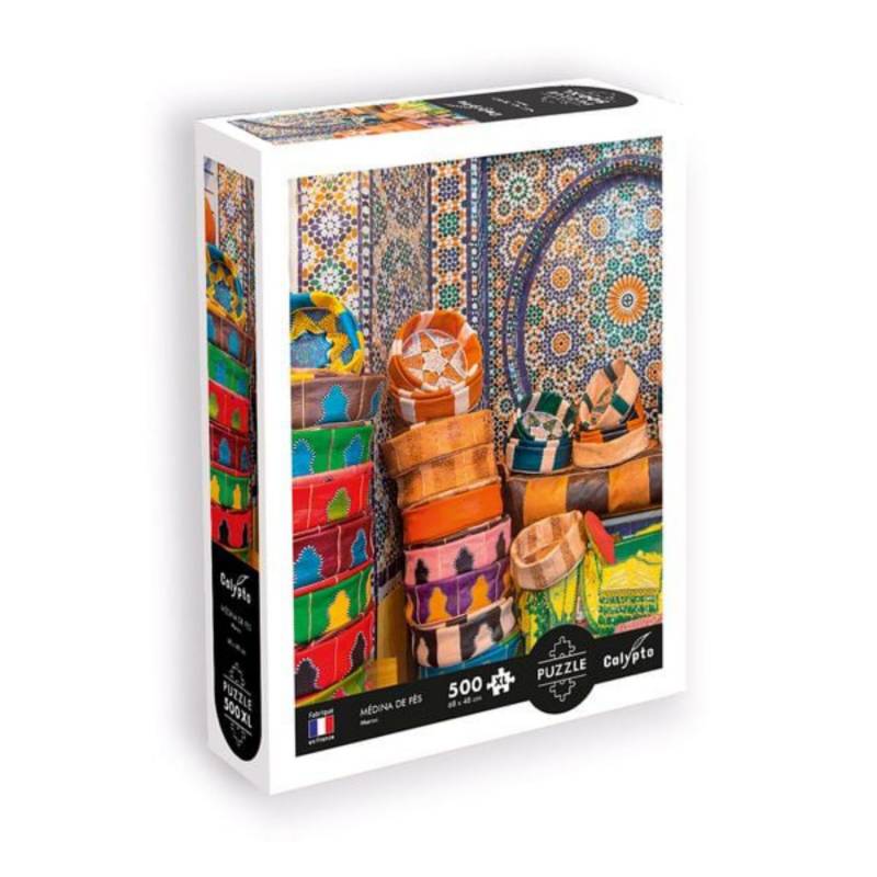 Calypto Puzzle 500 Teile – Medina de Fes (XL- Teile) - von Calypto