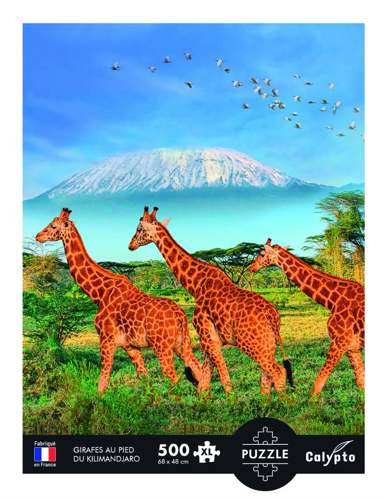Calypto XXL Teile - Giraffen 500 Teile Puzzle Calypto-7351 von Calypto