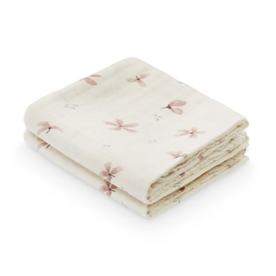 Cam Cam® COPENHAGEN Mulltuch 2er Pack Windflower Creme von Cam Cam Copenhagen
