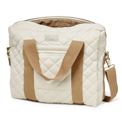 Cam Cam® COPENHAGEN Wickeltasche Classic Stripes Camel von Cam Cam Copenhagen