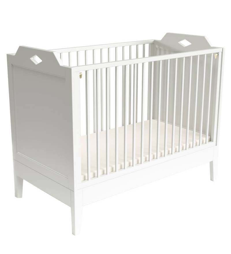 Cam Cam Babybett - Luca - 126x67,5x101,5 cm - Weiß - Cam Cam - One Size - Betten Cam Cam Babybett - Luca - 126x67,5x101,5 cm - Weiß - Cam Cam - One Size - Betten von Cam Cam