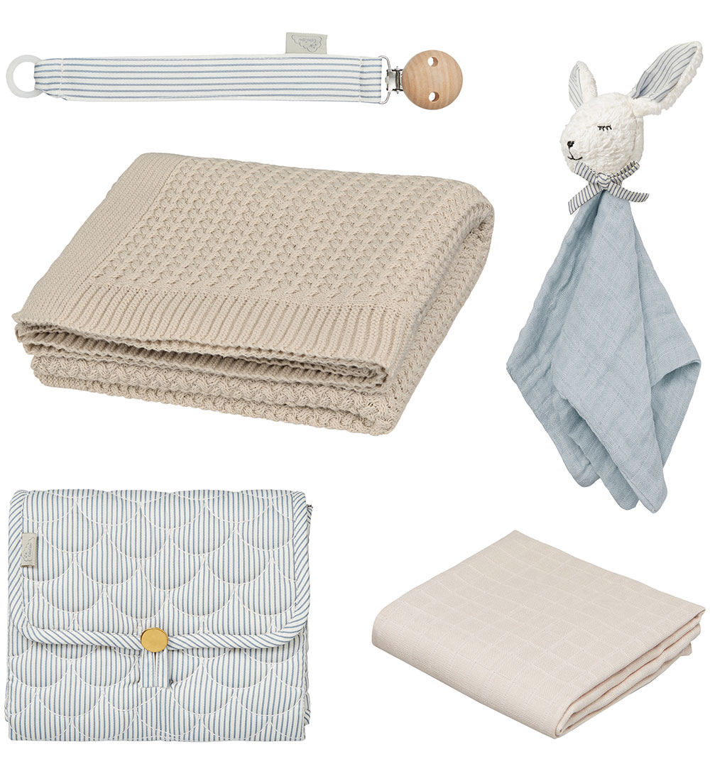 Cam Cam GeschenkBox - Babyparty - Classic+ Streifen Blue - Cam Cam - One Size - Schmusetücher Cam Cam GeschenkBox - Babyparty - Classic+ Streifen Blue - Cam Cam - One Size - Schmusetücher von Cam Cam
