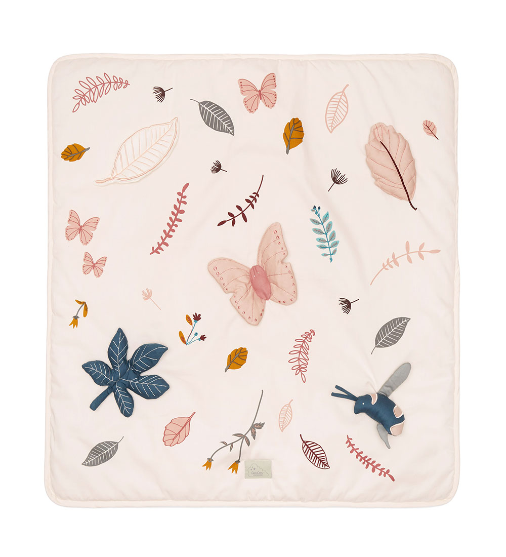 Cam Cam Krabbeldecke - 80x80 cm - Pressed Leaves Rose - Cam Cam - One Size - Krabbeldecke Cam Cam Krabbeldecke - 80x80 cm - Pressed Leaves Rose - Cam Cam - One Size - Krabbeldecke von Cam Cam
