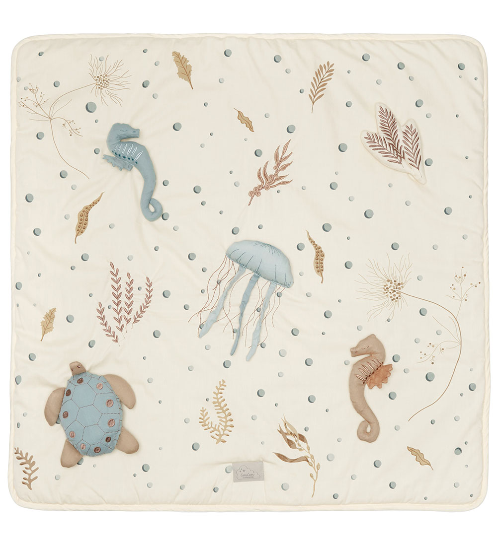 Cam Cam Krabbeldecke - 80x80 cm - Sea Garden - Cam Cam - One Size - Krabbeldecke Cam Cam Krabbeldecke - 80x80 cm - Sea Garden - Cam Cam - One Size - Krabbeldecke von Cam Cam
