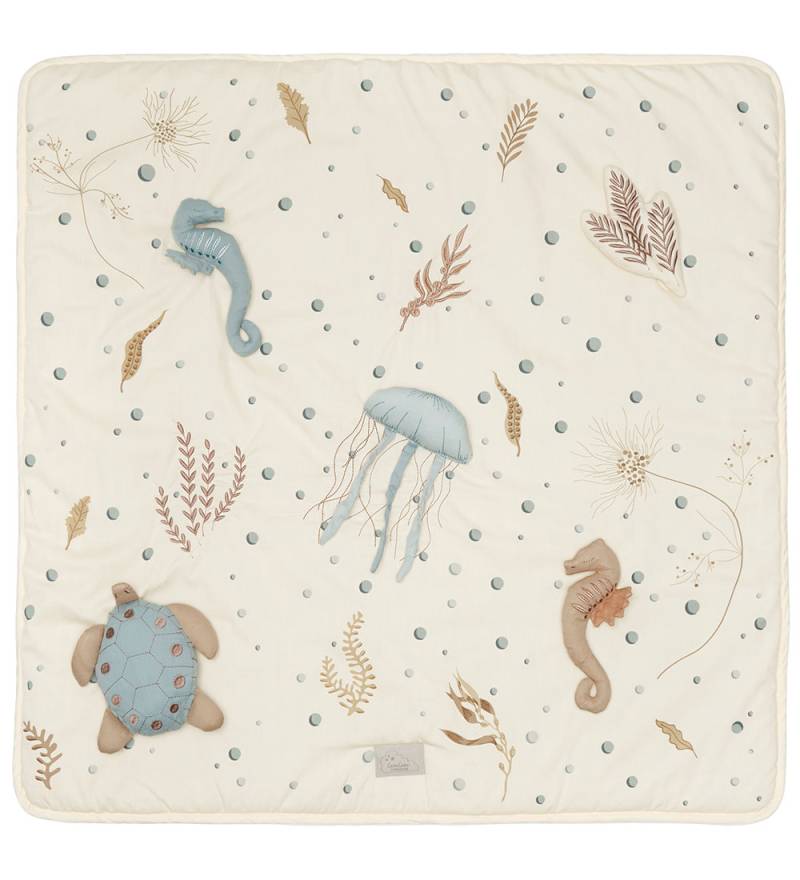 Cam Cam Krabbeldecke - 80x80 cm - Sea Garden - Cam Cam - One Size - Krabbeldecke Cam Cam Krabbeldecke - 80x80 cm - Sea Garden - Cam Cam - One Size - Krabbeldecke von Cam Cam