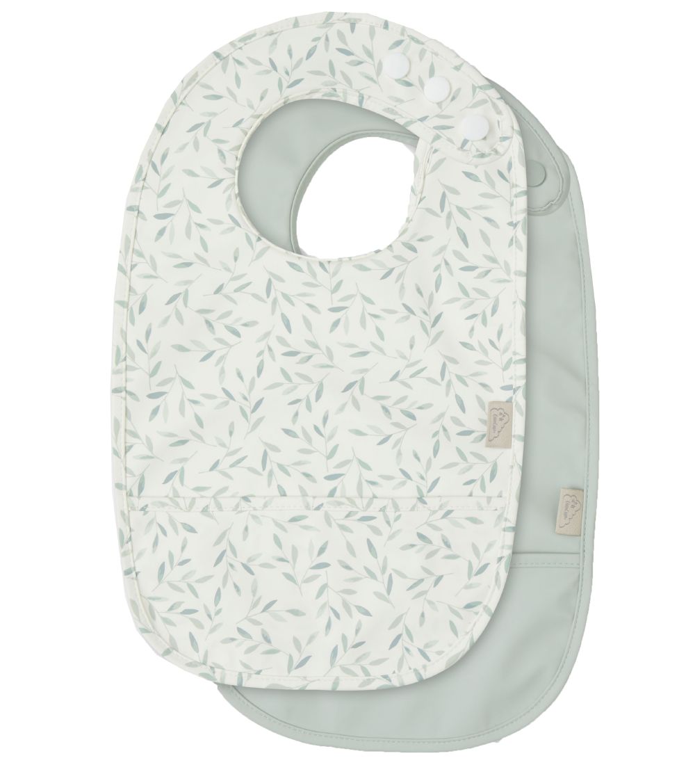 Cam Cam Lätzchen - 2er-Pack - Green Blätter/Dusty Green - Cam Cam - One Size - Lätzchen Cam Cam Lätzchen - 2er-Pack - Green Blätter/Dusty Green - Cam Cam - One Size - Lätzchen von Cam Cam