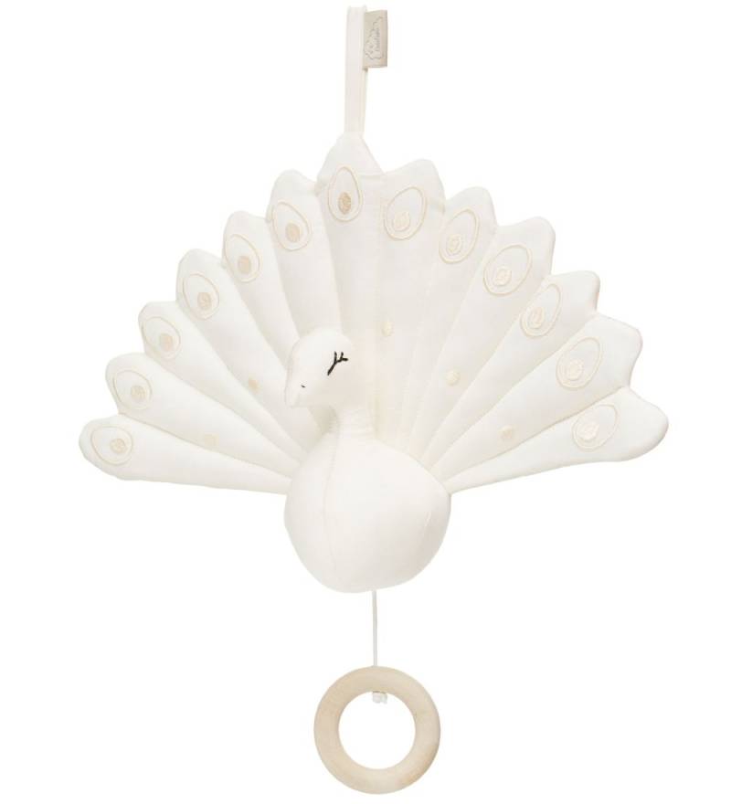 Cam Cam Musikmobile - Pfau - Creme - Cam Cam - One Size - Musikmobile Cam Cam Musikmobile - Pfau - Creme - Cam Cam - One Size - Musikmobile von Cam Cam
