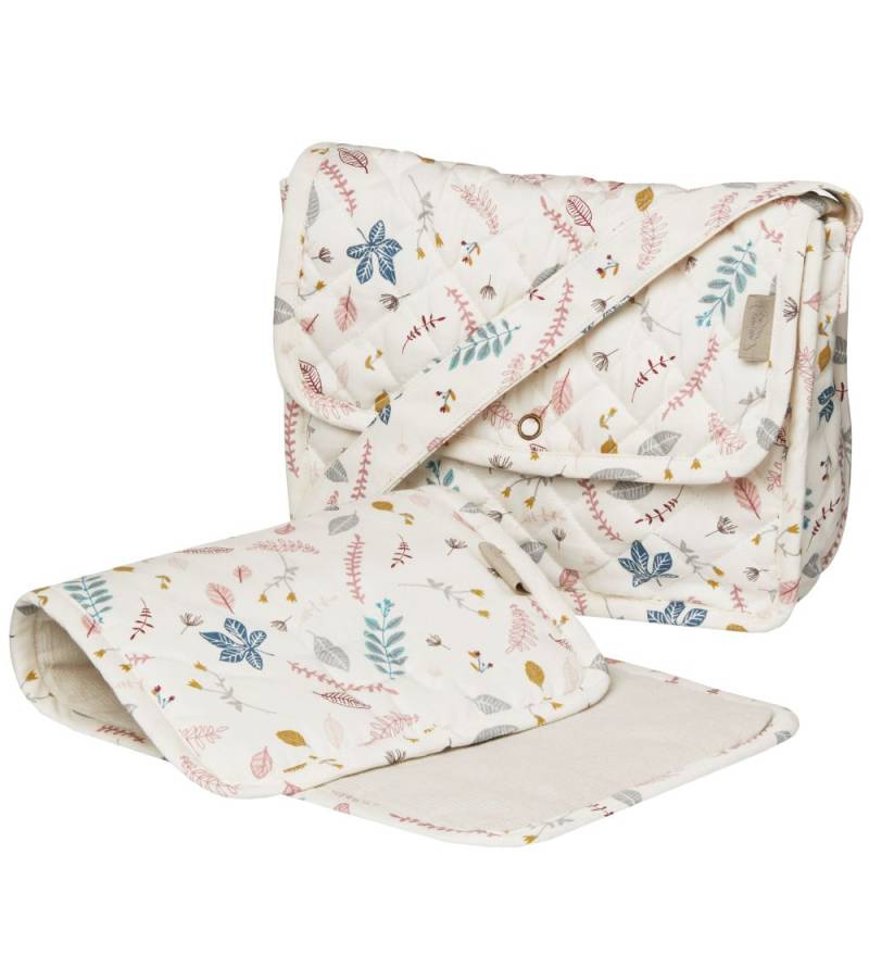 Cam Cam Wickeltasche t. Puppe - Pressed Leaves Rose - Cam Cam - One Size - Puppenzubehör Cam Cam Wickeltasche t. Puppe - Pressed Leaves Rose - Cam Cam - One Size - Puppenzubehör von Cam Cam