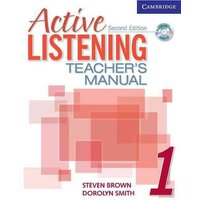 Active Listening 1 Teacher's Manual with Audio CD von Cambridge University Press