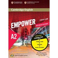 Cambridge English Empower for Spanish Speakers A2 Learning Pack (Student's Book with Online Assessment and Practice and Workbook) von European Community