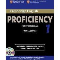Cambridge English Proficiency 1 for Updated Exam Self-Study Pack (Student's Book with Answers and Audio CDs (2)) von Cambridge University Press