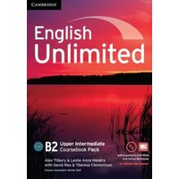 English Unlimited Upper Intermediate Coursebook with E-Portfolio and Online Workbook Pack [With CDROM] von European Community