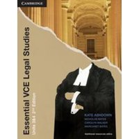 Essential Vce Legal Studies Units 3 and 4 Second Edition Pack von European Community