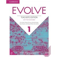 Evolve Level 1 Teacher's Edition with Test Generator von Cambridge University Press