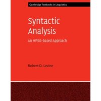 Syntactic Analysis von Cambridge University Press