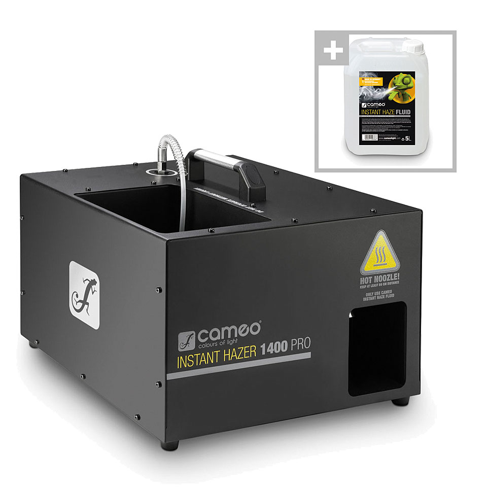 Cameo Instant Hazer 1400 PRO + Instant Haze Fluid 5L Nebelmaschine Cameo Instant Hazer 1400 PRO + Instant Haze Fluid 5L Nebelmaschine von Cameo