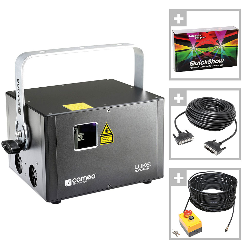 Cameo Luke 1000RGB completely set Laser Cameo Luke 1000RGB completely set Laser von Cameo