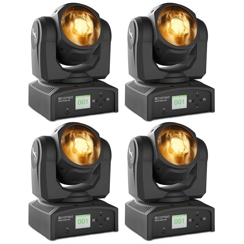 Cameo NANO Beam 600 4pack Moving Head von Cameo