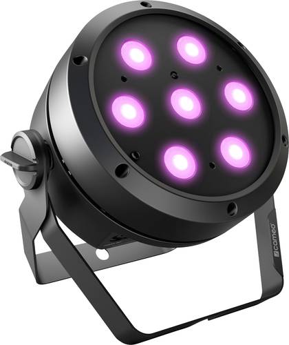 Cameo ROOT PAR 4 LED-PAR-Scheinwerfer Anzahl LEDs (Details): 7 4W Schwarz von Cameo