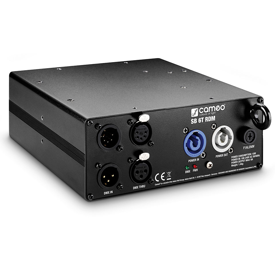 Cameo SB 6T RDM DMX-Zubehör Cameo SB 6T RDM DMX-Zubehör von Cameo