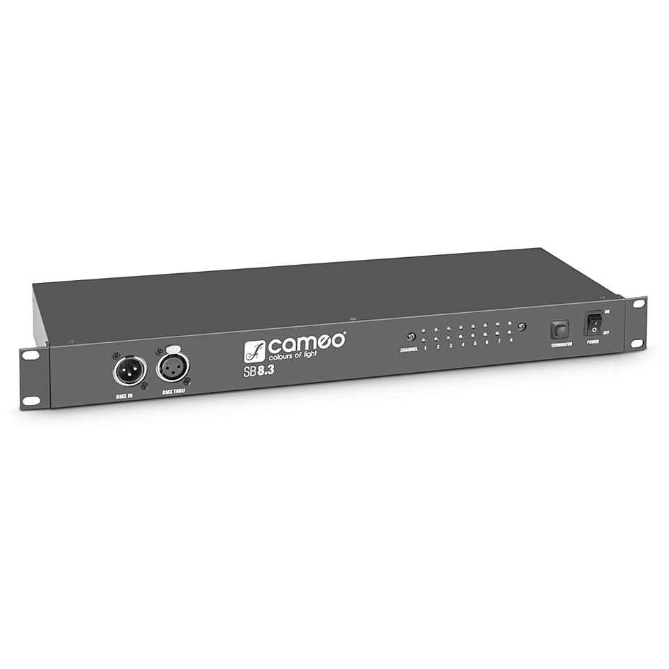 Cameo SB8.3 - 8-Kanal DMX Splitter DMX-Zubehör Cameo SB8.3 - 8-Kanal DMX Splitter DMX-Zubehör von Cameo