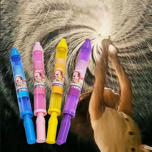 Firework Water Gun, 17.7in Water Spray Pull Squirter, Romantic Firework Style Water Spray Toy for Couples, Outdoor Pool Beach Atmosphere Surprise Prop Adult Kids (4 Pcs) von Camic