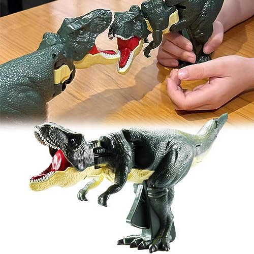 Camiraft BiteFury Dinosaurier der T-REX,Lustiges nickendes BiteFury der T-REX-Spielzeug,Handdruck-Dinosaurierspielzeug mit automatischem Biss für Kinder Über 3 Jahre alt,Press Dinosaurier-Spielzeug von Camiraft